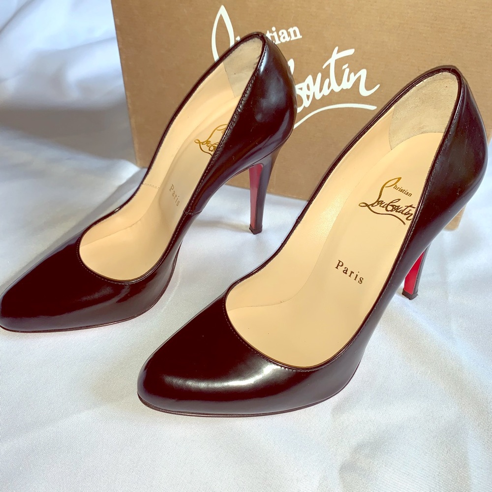 Christian Louboutin Decollette 868 100 Jazz Calf